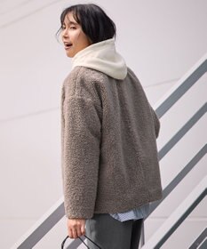 ANY L カールボアブルゾン