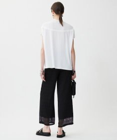 ICB 【接触冷感・UVケア・洗える】 VIS/NYハイゲージ モックネックプルオーバー