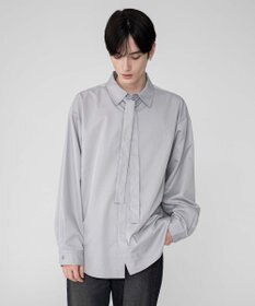 WEGO 【ユニセックス着用ITEM/MLサイズ展開】TRボウタイシャツ（LS）