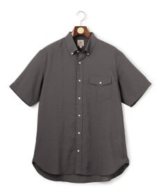 J.PRESS MEN 【KING SIZE】【遮熱 / 高通気性】ハケメパッチフラップ 半袖シャツ / B.D.