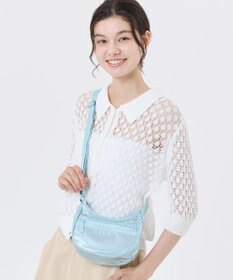 LeSportsac MINI HOBO CROSSBODY/アクアブルーシャイン