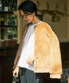 カタログ掲載】ファー アウター / 自由区 L | ファッション通販 【公式