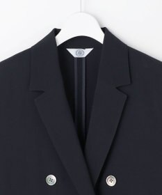 J.PRESS LADIES L BREEZ COOL トロ ハーフスリーブ ダブル ジャケット