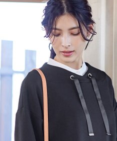 Tiaclasse 【洗える】フード風ダイバートップス