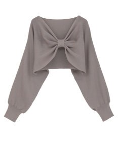 earth music&ecology 【WEB限定】リボンニットアンサンブル