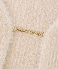 earth music&ecology SET2点チャーム付きシャギーニット＋インナー