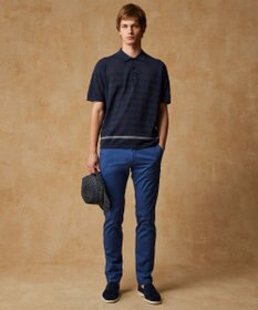 JOSEPH ABBOUD 【洗える・サイズ調整可】ウォッシャブルヘリンボーン ハット