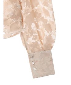 Green Parks AnriettMusee 花柄オパールシャーリングブラウス