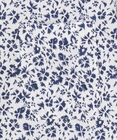 JOSEPH ABBOUD 【サスティナブル】コットンリヨセルリネンフラワープリント シャツ