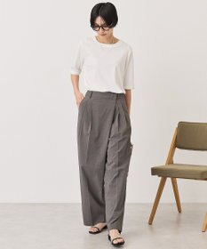 AMERICAN HOLIC シアーリブ配色プルオーバー