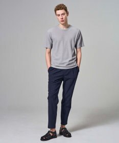 JOSEPH HOMME 【新色追加】メランジクロスジャージー　クルーネックカットソー