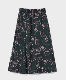 GRACE CONTINENTAL トランププリントラップスカート