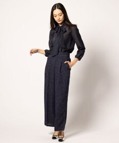 TOCCA 【洗える】MIST TWEED パンツ