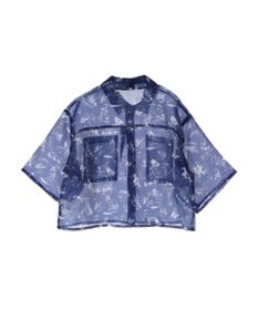 AMERICAN HOLIC 総柄シアーショート丈シャツ／Ｄｉｓｎｅｙ