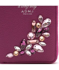 A.D.M.J. 【牛革】モーツァルト/スワロフスキー・クリスタル付スモールウォレット