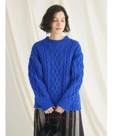 CRAFT STANDARD BOUTIQUE ケーブルニットドッキングスウェット