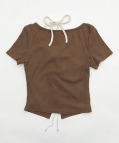 WEGO フロントレースアップレイヤードT