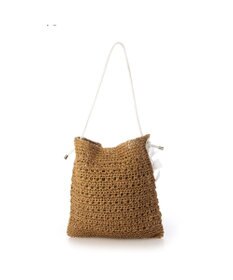 UNBILLION カシュカシュ cachecache / ペーパー手編みリボントート