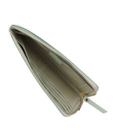 LANVIN en Bleu マゼンダ Lファスナー長財布