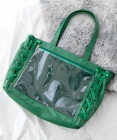 WEGO 【痛バ＆推し活】レースアップ痛バッグL