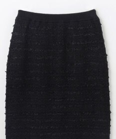 GRACE CONTINENTAL ラメツイードニットスカート