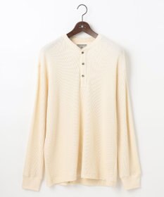 JOSEPH ABBOUD MOUNTAIN 【SPACE／UNISEX】OGコットンワッフル カットソー