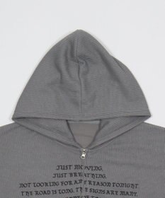 WEGO 【ユニセックス着用ITEM】メッシュZIPパーカー