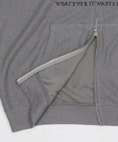 WEGO 【ユニセックス着用ITEM】メッシュZIPパーカー