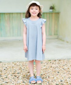 ANY KIDS ひんやりクール カットソーワンピース