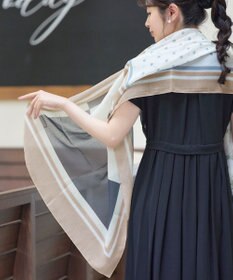 Tiaclasse マルチプリント大判ガーゼストール