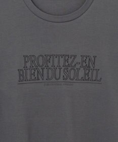 UNFILO ロゴ刺繍 Tシャツ