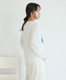 CRAFT STANDARD BOUTIQUE フラワープリントシアーロンTee