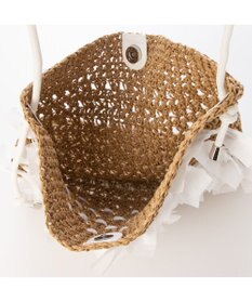 UNBILLION カシュカシュ cachecache / ペーパー手編みリボントート