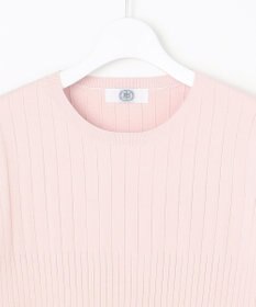 J.PRESS LADIES 【洗える】RAYON STRETCH PLAIN クルーネック ニット