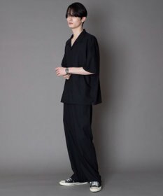 WEGO 【セットアップ対応】TRオープンカラーシャツ（SS）