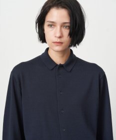 ATON WOOSTED WOOL | ポロカーディガン
