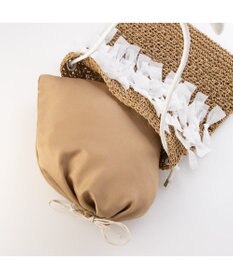 UNBILLION カシュカシュ cachecache / ペーパー手編みリボントート