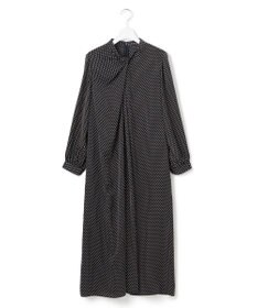 23区 S 【洗える】グラデーションドットプリント ワンピース