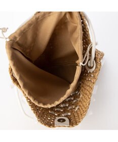 UNBILLION カシュカシュ cachecache / ペーパー手編みリボントート