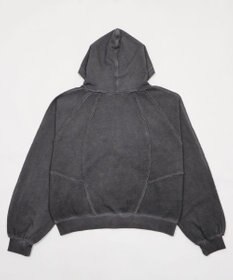 WEGO 【ユニセックス着用ITEM/MLサイズ展開】スウィッチングZIPパーカー