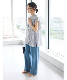 CRAFT STANDARD BOUTIQUE インド綿フリルブラウス