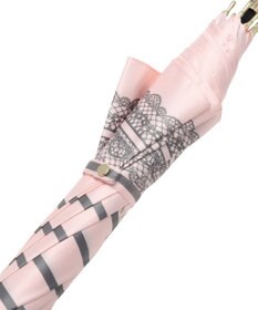 MOONBAT 【雨傘】ランバン　オン　ブルー (LANVIN en Bleu) ボーダー レース 長傘