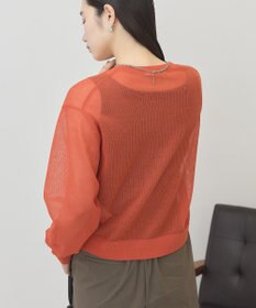 AMERICAN HOLIC シアーリブニットカーディガン