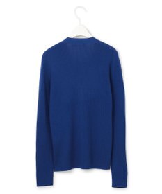 ICB L 【洗える】エクストラファインメリノ Vネックカーディガン