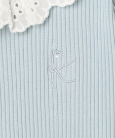 組曲 KIDS 【100㎝】フリルリブ2WAY トップス