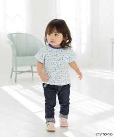 組曲 KIDS 【UVケア】【80-100㎝】シナぷしゅマリン Tシャツ