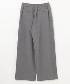 ANY 【洗濯機可能/ストレッチ/ウエストゴム】ウールライク2タックストレートパンツ