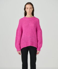 GRACE CONTINENTAL オーバールーズニットトップ