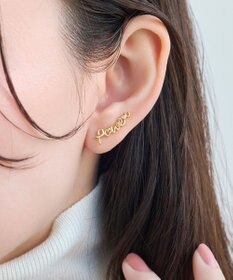 Phoebe ラッキーレターピアス&イヤリング(パワー)/片耳