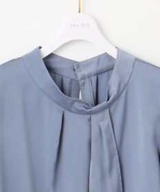 ANY SIS L 【洗える】トロミサテンボウ ブラウス